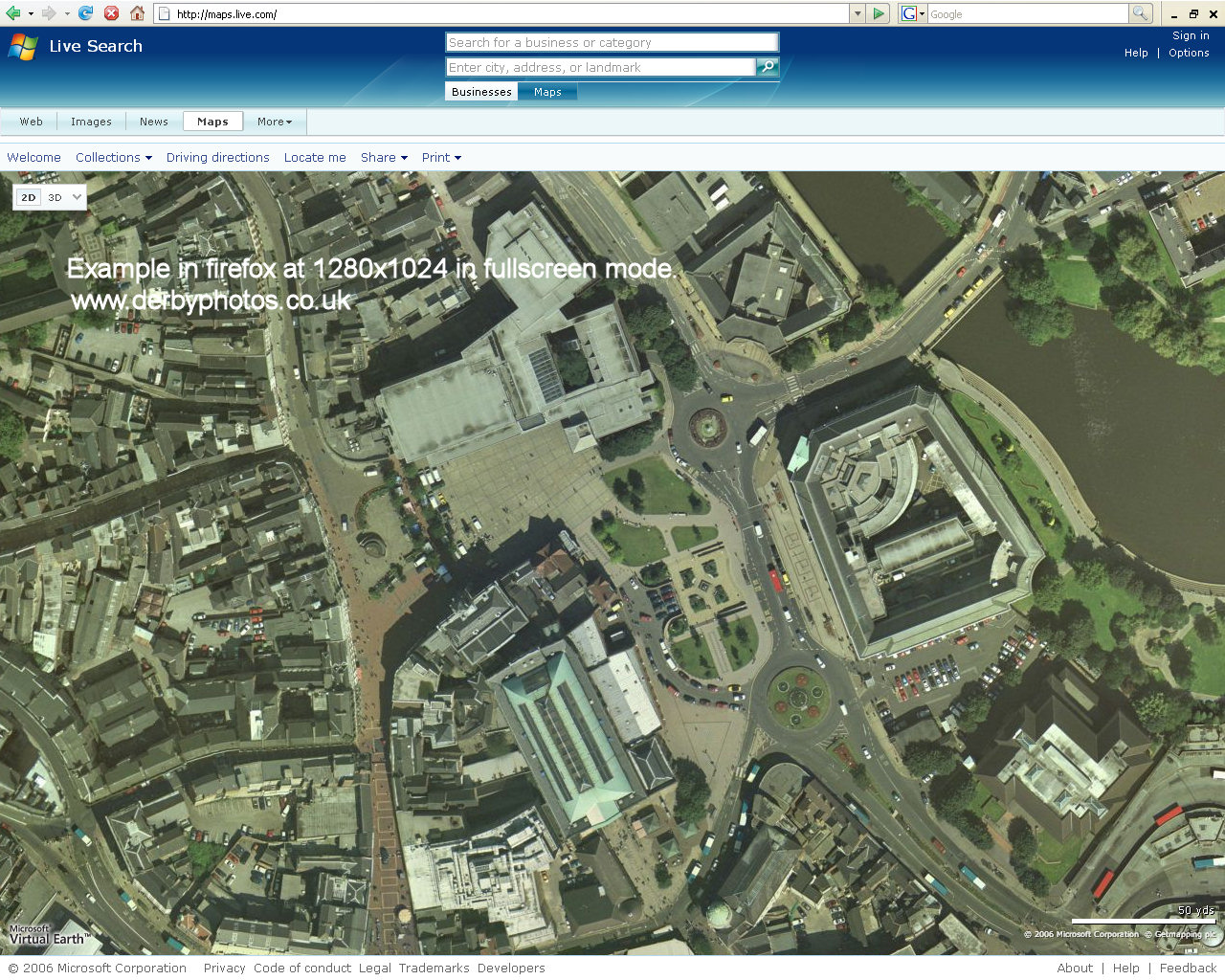 This is a screen grab of Firefox in fullscreen mode at 1280x1024